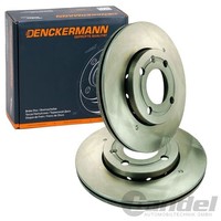 2X Denckermann Bremsscheiben 239Mm BelÜFtet Vorne Passend FüR Seat Arosa Vw Lupo