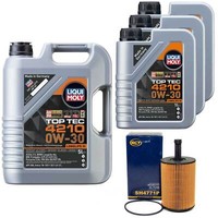 MotoröL Set Top Tec 4210 0W-30 8 Liter + ÖLfilter FüR VW Transporter V 2.5 TDI