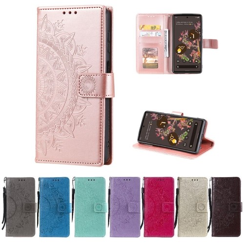 Housse téléphone Portable pour Google Pixel 6 Protection Étui à rabat motif