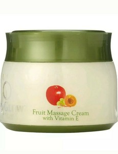 fruit cream massage