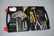 Saxophone Full Repair Tool Kit Parts - Pads Changing Set w/Hard Case 2025 NEW