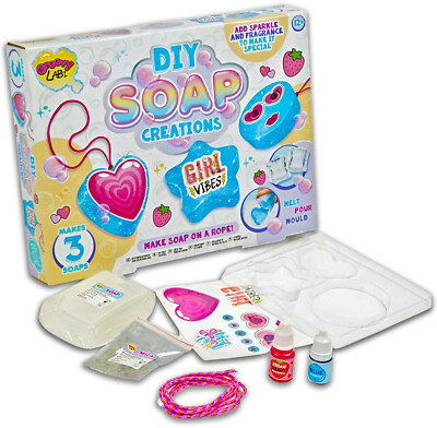 Kinder Mache Deine Eigene Seife DIY Duftend Herz Au Seil Stelle Her Handwerk Set
