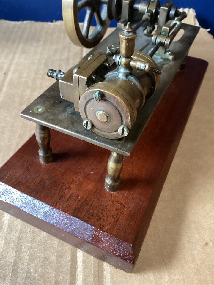 Antique Engineer Hand Built Live Steam Mill Engine eBay