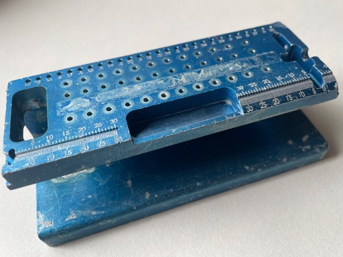 endodontic file holder block, autoclavable