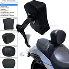 Fully Adjustable Driver Backrest Back Rest Pad Set 2006-up Suzuki Boulevard M109