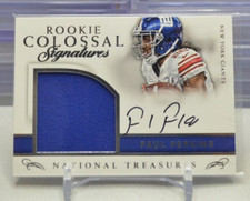 Paul Perkins 2016 National Treasures Rookie Colossal Signature Materials #34  1D
