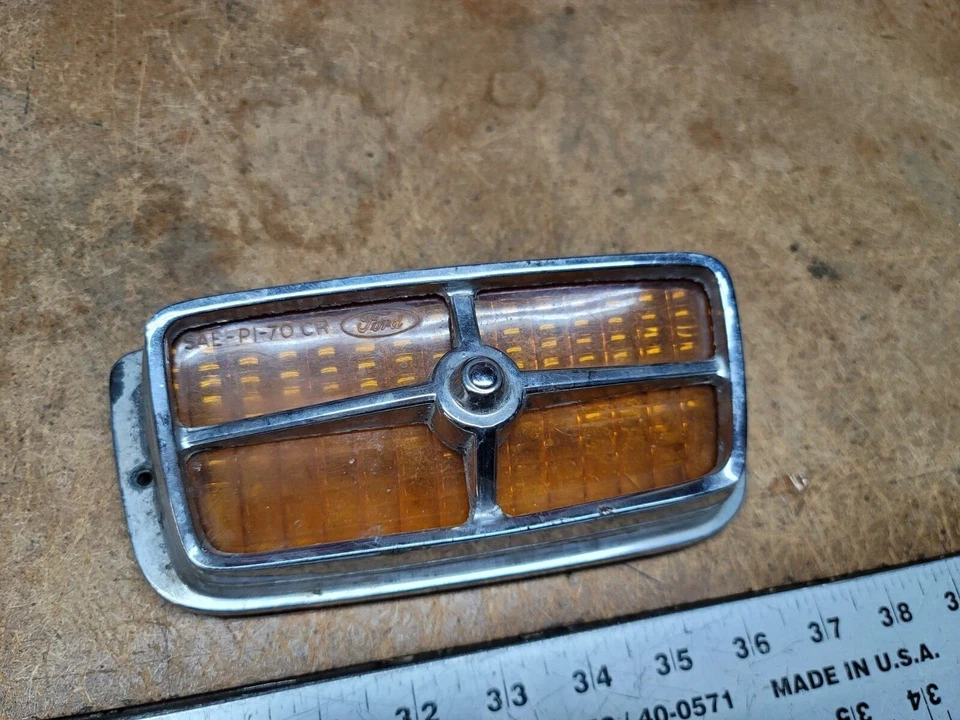 1970 70 Ford Mustang Mach 1 решетка спортивный фонарь ободок парковки Mercury Cougar OEM - Изображение 4 из 4