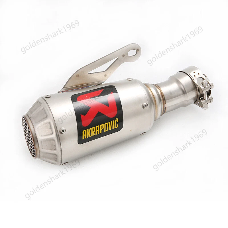 Silenciadores de tubo traseiro silenciador cromado 55 mm tubo de escape para Yamaha MT-10 2022-2025 - Imagem 4 de 4