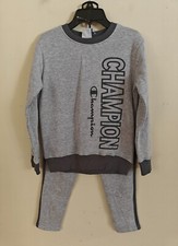 NWT Champion Boys Fleece-lined Crew Neck Sweatshirt Pants Set Size S 8