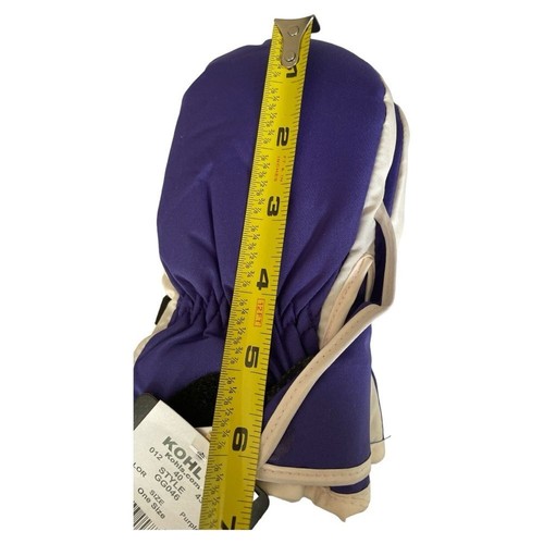 Igloos Kids Waterproof Mittens Insulated Purple Size S/M New - Picture 3 of 8