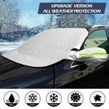 IC ICLOVER Magnetic Car Windshield Snow Cover: A Thickened Sun Shade and Frost