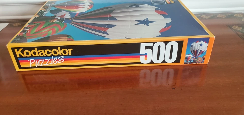 KODACOLOR 500 PIEZAS "GLOBO" ARTE ROSA ROMPECABEZAS - NUEVA CAJA SELLADA Foto 3 de 4