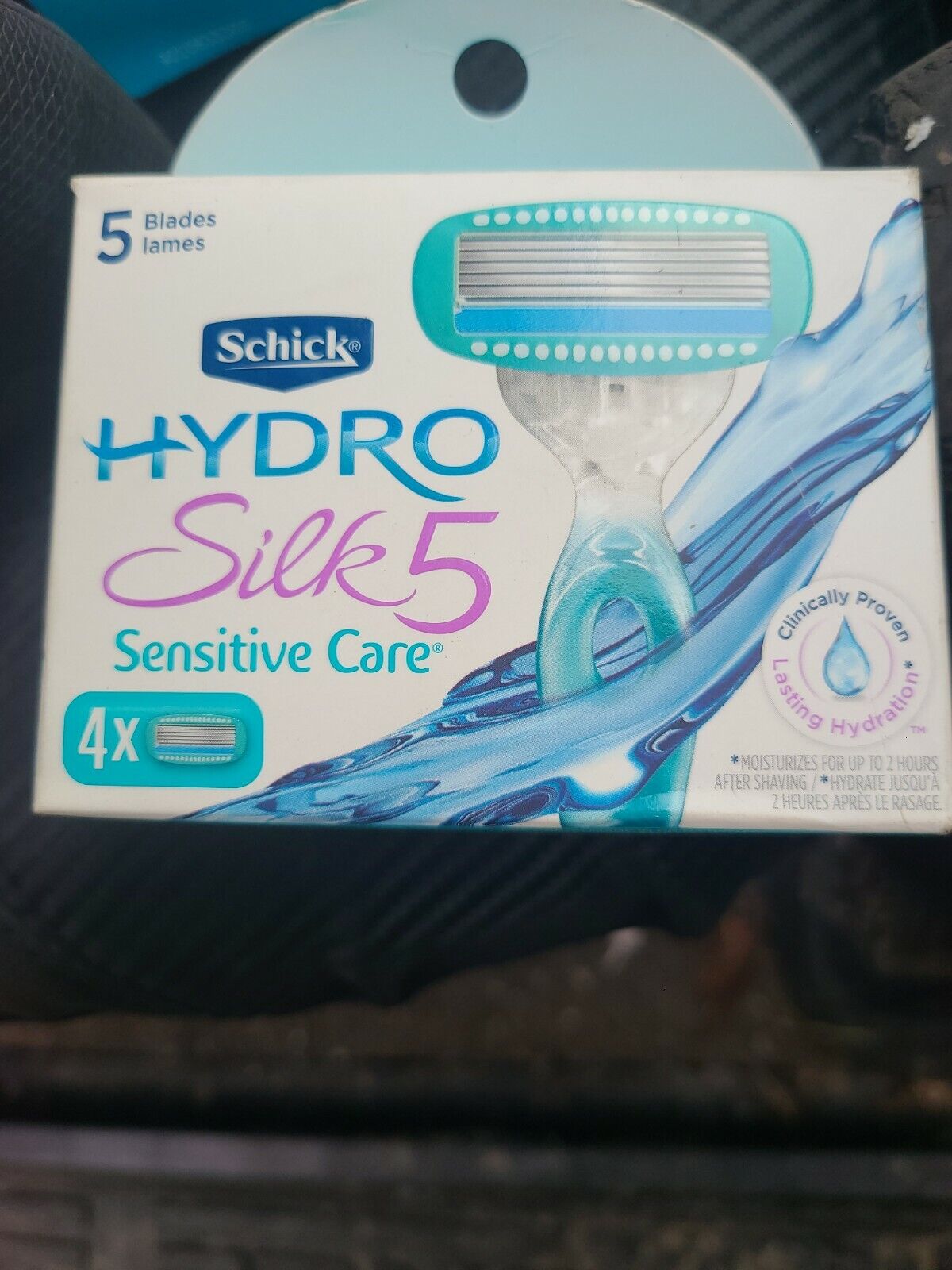 Schick Hydro Silk 5 Sensitive Care Cartridge Razor - 4 Pack