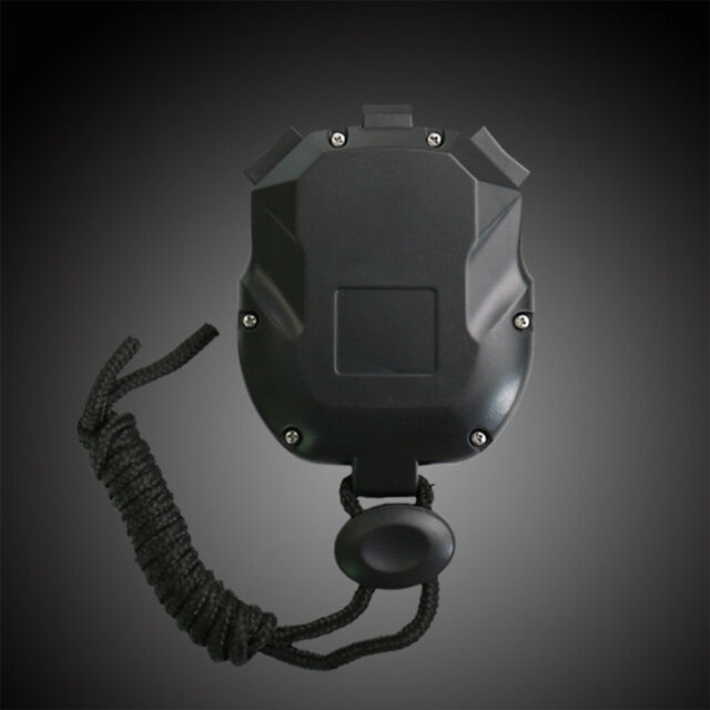 Black Sports Timers For Running Fashionable With Waterproof Function Waterproof