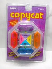 Copy Cat Handheld Memory Game Tiger Vintage 1988