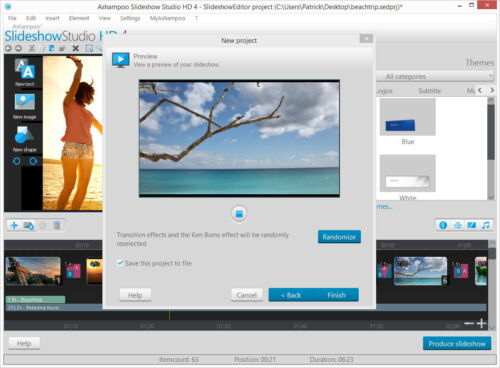 Ashampoo Slide Show Studio HD Dożywotnia aktywacja na pamięci USB 32gb - Zdjęcie 5 z 9