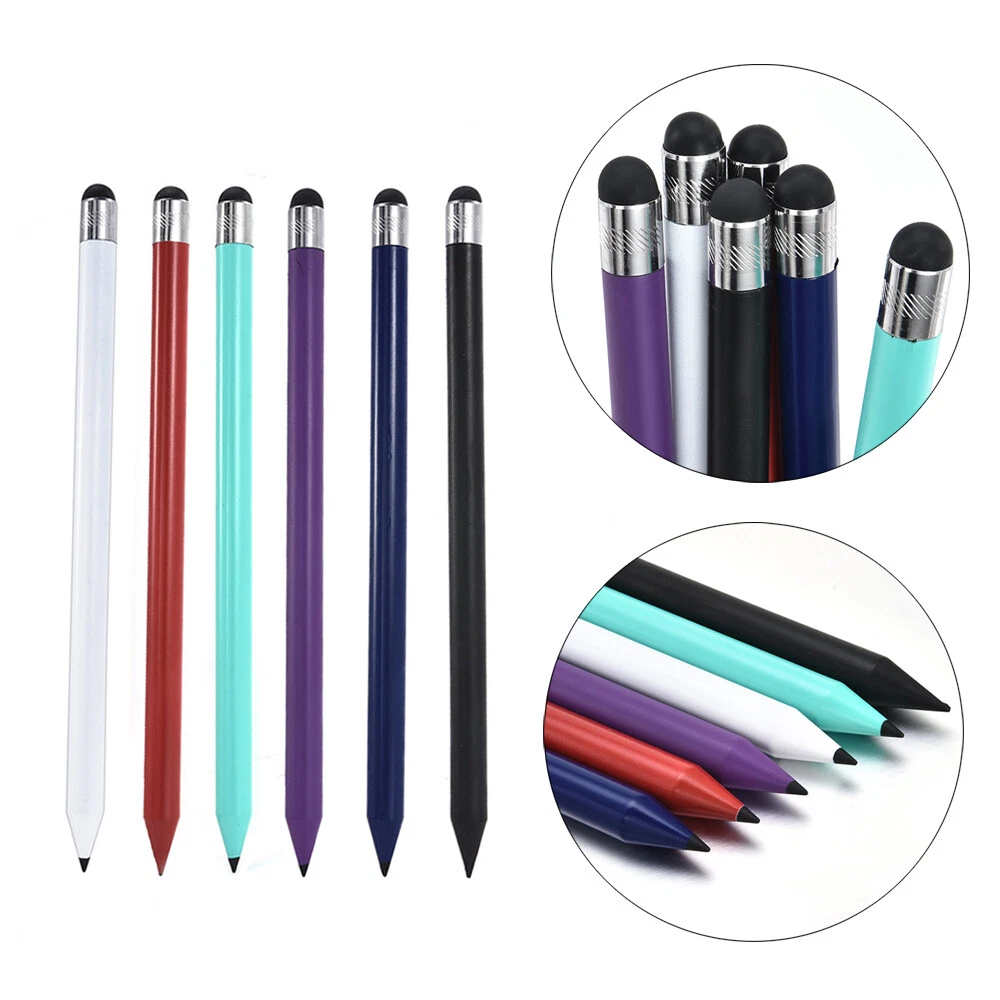 2 In 1 Stylus Pen For Phone Tablet Touch Pen for Drawing Capacitive Smart  Pencil Universal Android Mobile Screen Thick Thin Pens