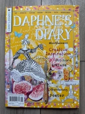 DAPHNE'S DIARY Number 5 2024 VINTAGE Stickers POSTER Gardening BEES Tortilla Wrp