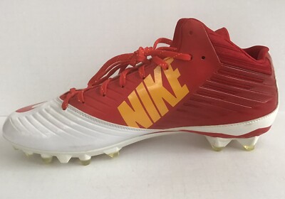 NEW Nike Vapor Speed 3/4 Football Cleats size 15 New Nike Vapor Speed 3/4 TD Football Cleats 668839-616 White  main image 2