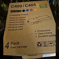 VersaLink C400/C405 Extra High-Yield Toner Cartridge (4 Pack, Black, Cyan, Ma...