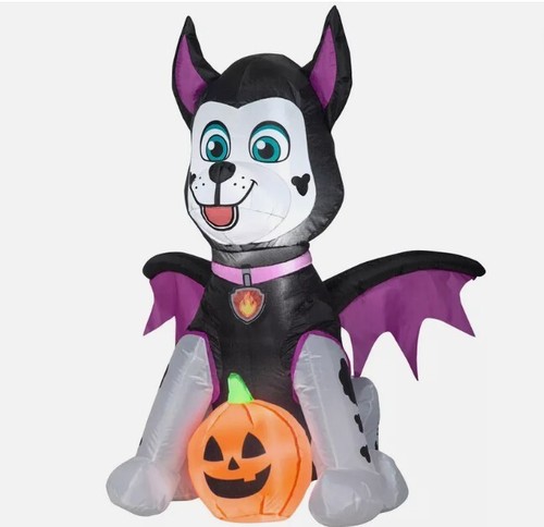 3.2' LED PAW PATROL MARSHALL AS A VAMPIRE BAT HALLOWEEN INFLATABLE NEW - Picture 3 of 3