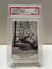 1965 Fleer Gomer Pyle #21 I'd Sure Hate To Meet That Spider PSA 9