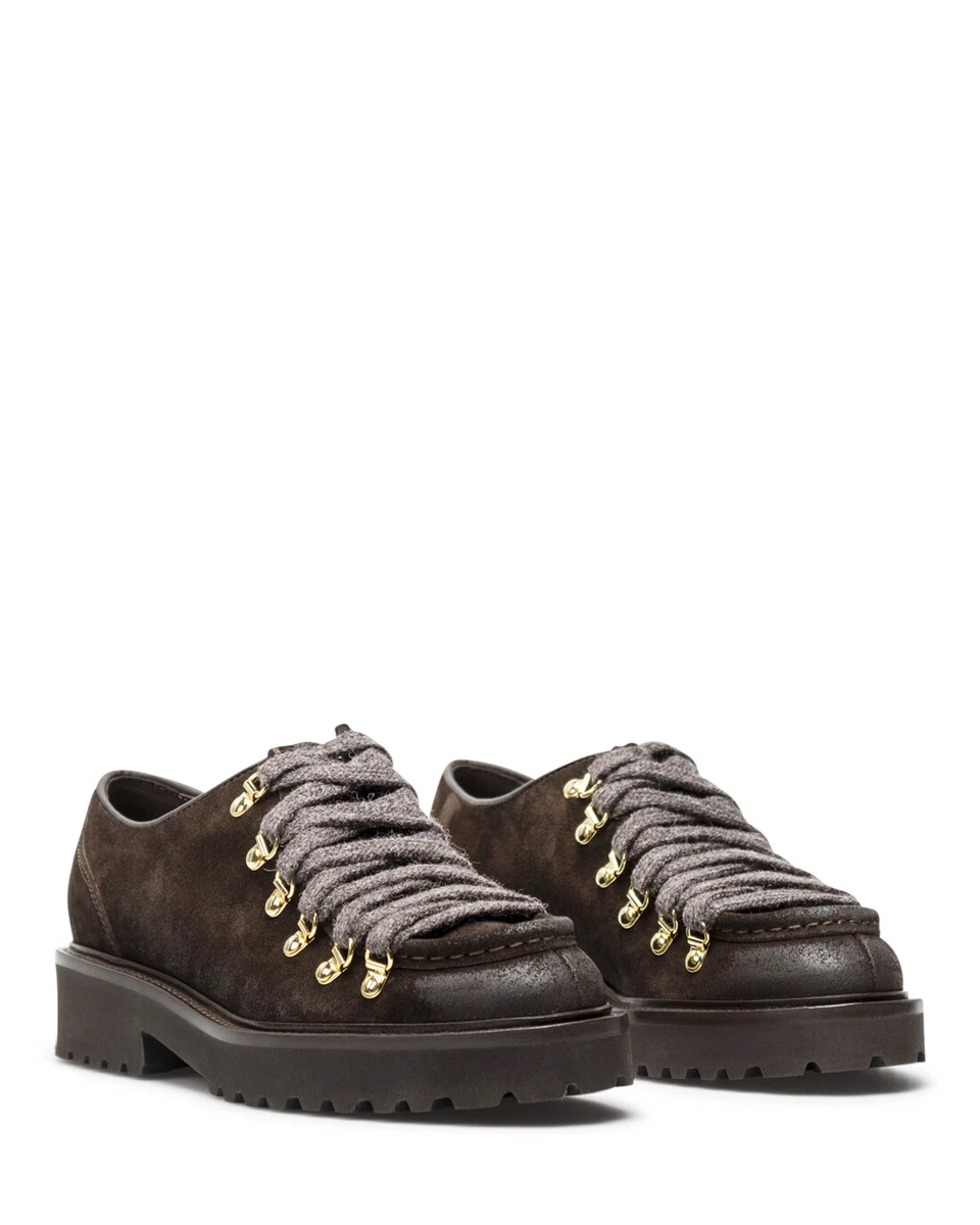 Scarpe Donna DOUCAL S TM00 Oil TMoro Camoscio Marrone