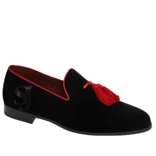 Dr.Martens Adrian Tassel Loafers Cherry Red 14573601 Men's Size
