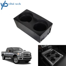 1 × Front Center Console Cup Holder For Ford F250 F350 F450 Super Duty 2011-2016