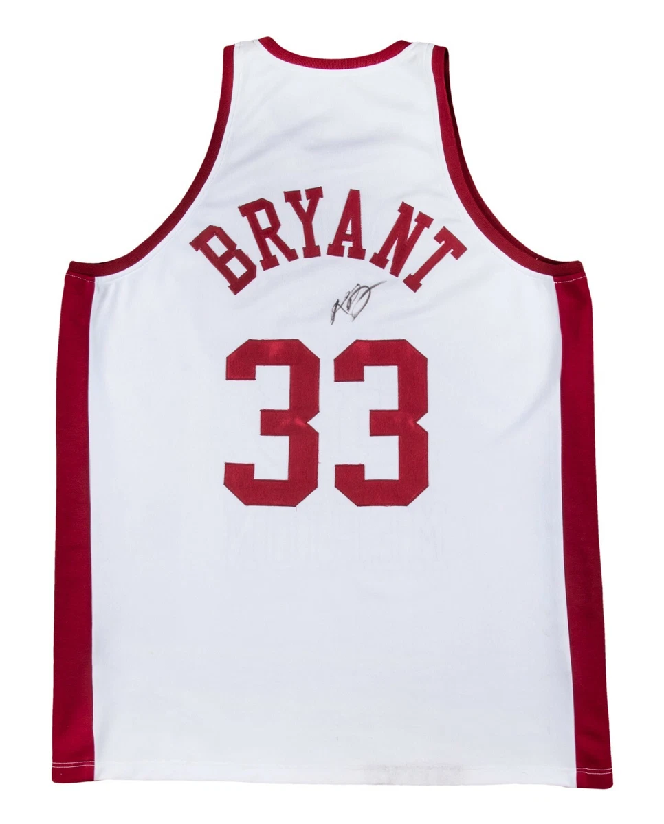 High School Basketball Jersey Kobe Bryant #33 Lower Merion Alternate