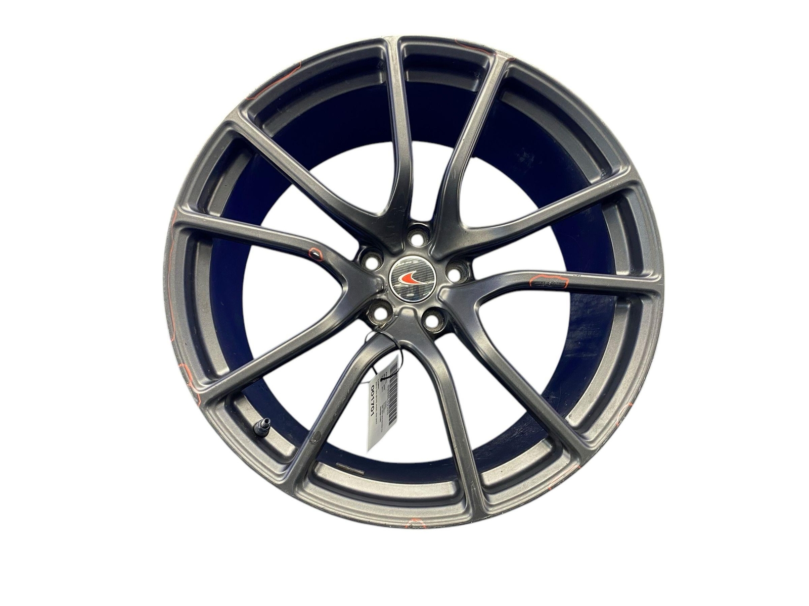 2016-2021 MCLAREN 570S 20X10 TEN SPOKE WHEEL RIM GRAY *SCUFFS* OEM