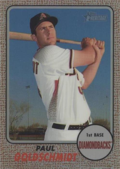 2017 Topps Heritage - Paul Goldschmidt #THC-426 - 1 of 1