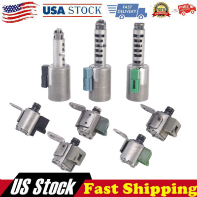 8x Transmission Solenoid Set for Nissan AW235 RE5F22A AW55-50SN AW55-51SN AF33-5