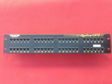 Black Box GigaTrue 48 Port CAT 6 Patch Ethernet RJ-45 Rack Mount Panel JPM612A-R