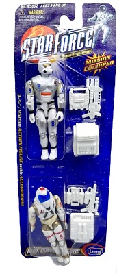 Lanard Star Force Action Figure 2 Pack Astronaut Action Command
