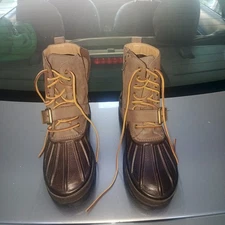 Polo Ralph Lauren Oslo High BT WP Waterproof Leather 11721 Size US 9.5 MEN