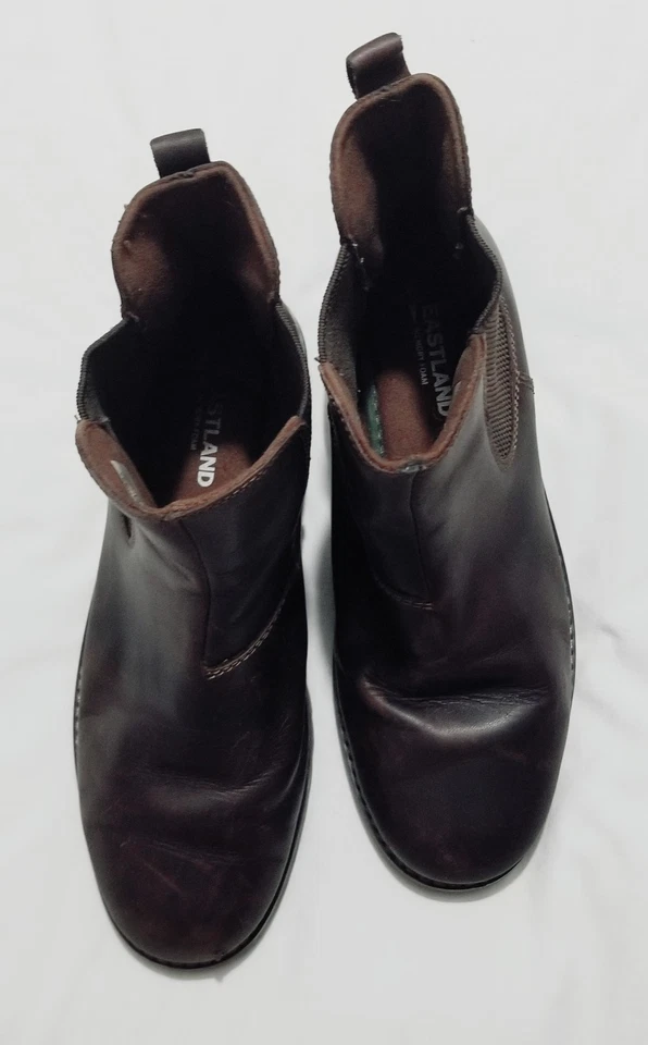 Botas Chelsea Eastland Ida marrón espuma viscoelástica para mujer talla 8 Foto 3 de 4