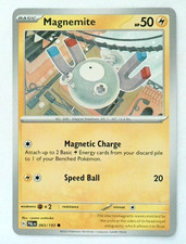 Carta Pokemon Magnemite 065/193 Paldea Evoluta TCG