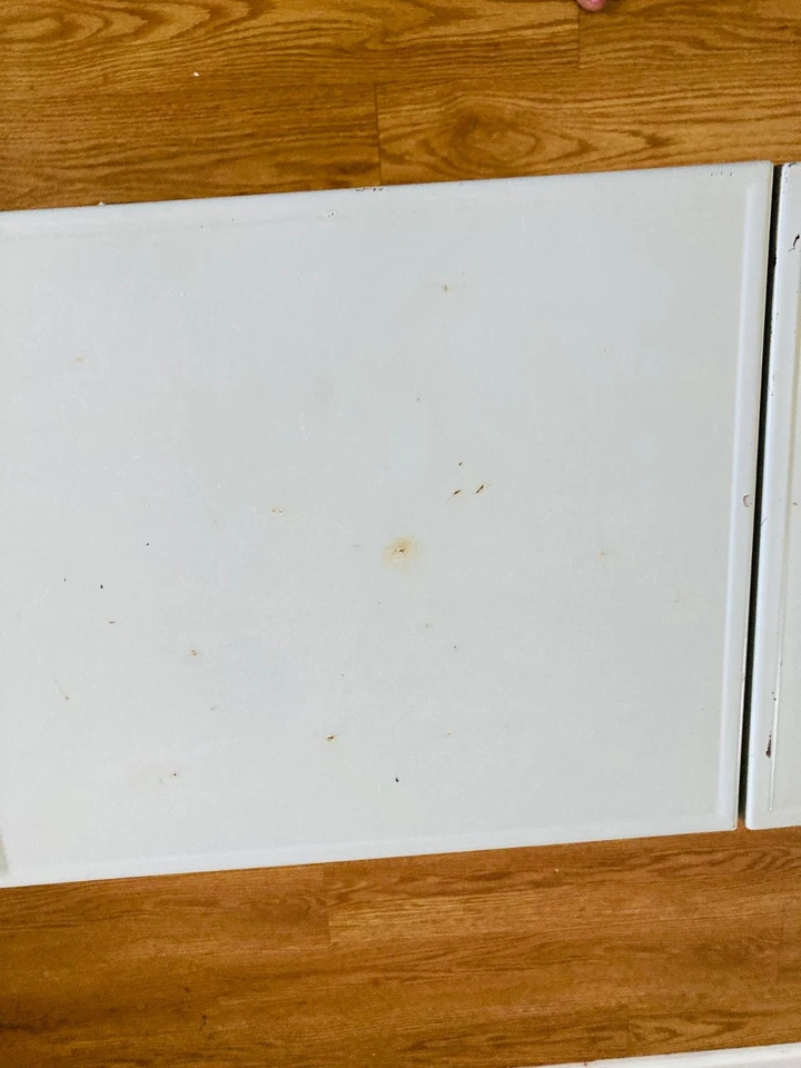 Винтажная/середина века желтовато-коричневая пишущая машинка металлическая тележка стол на колесах лист - Изображение 4 из 4