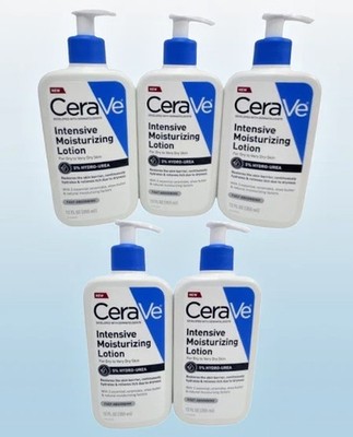 CERAVE INTENSIVE MOISTURIZING LOTION 12 OZ NWOB LOT OF 5