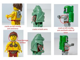 100% Complete LEGO Star Wars: Jabba's Palace Sets (4480), (4476) & (4475) | USED