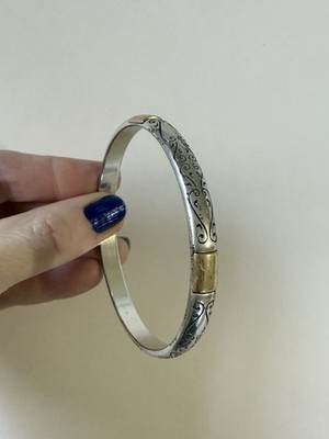 Brighton Venezia Bangle Two Tone Bracelet