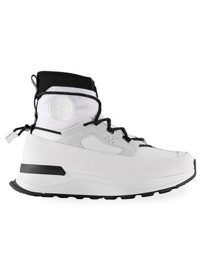 Canada Goose Glacier Trail Leather High-Top Sneakers Men's 11.5 White/Black