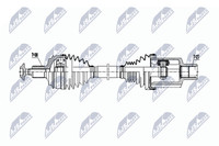 NTY Antriebswelle NPW-ME-077 FüR MERCEDES-BENZ