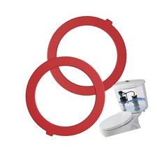 Flush Valve Seal for Kohler, Upgraded 2 Pack Silicone Material Canister Flush...