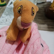 Vintage 1998 The Lion King II Simba  s Pride Kiara 3" Plush McDonald's Toy Mini