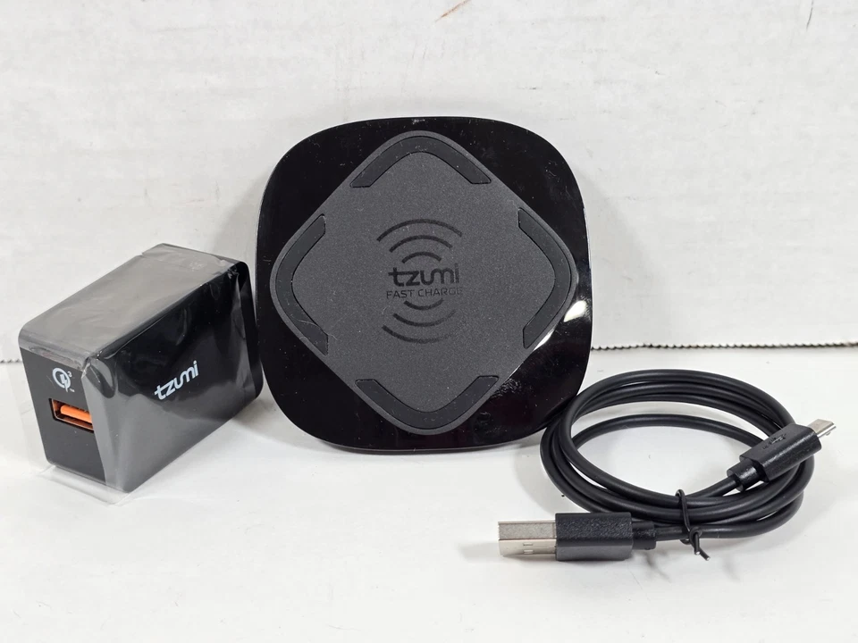 Almofada carregador Qi rápido sem fio Tzumi HyperCharge 10 watts iPhone/Samsung - Imagem 2 de 4