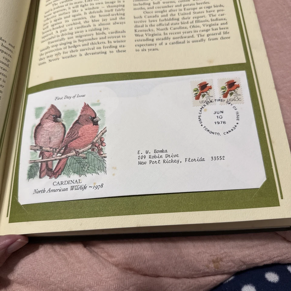 1978 CANADA POSTAL COMMEMORATIVE SOCIETY N American wildlife Collection stamps - Image 3 of 4