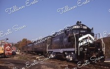 Belvidere Delaware River 1853 Train Action Original Kodachrome Dia Ringoes