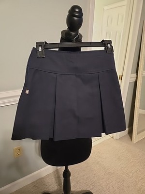 Dennis Uniform Girls Preparatory School Uniform Skort Navy NWOT Twill